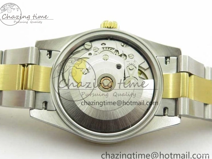 MiroTime 0127 SoftTouch Datejust 31mm 278273 SS YG BP Maker Best Edition Gray Diamonds Dial on SS YG Oyster Bracelet 2715